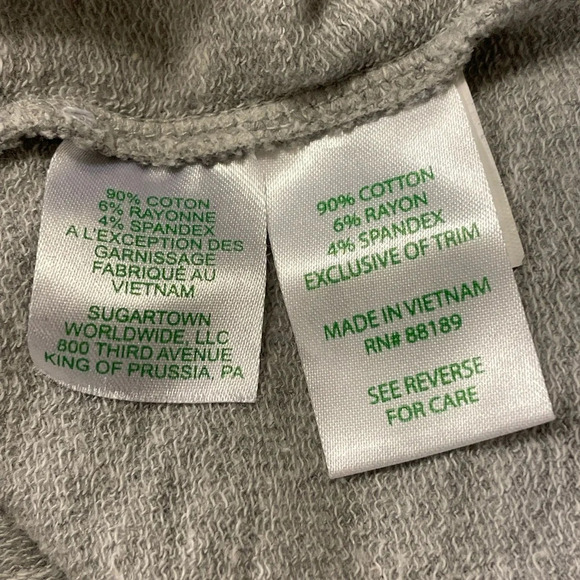 LILLY PULITZER Skipper Popover in Heathered‎ Seaside Gray - Picture 5 of 6